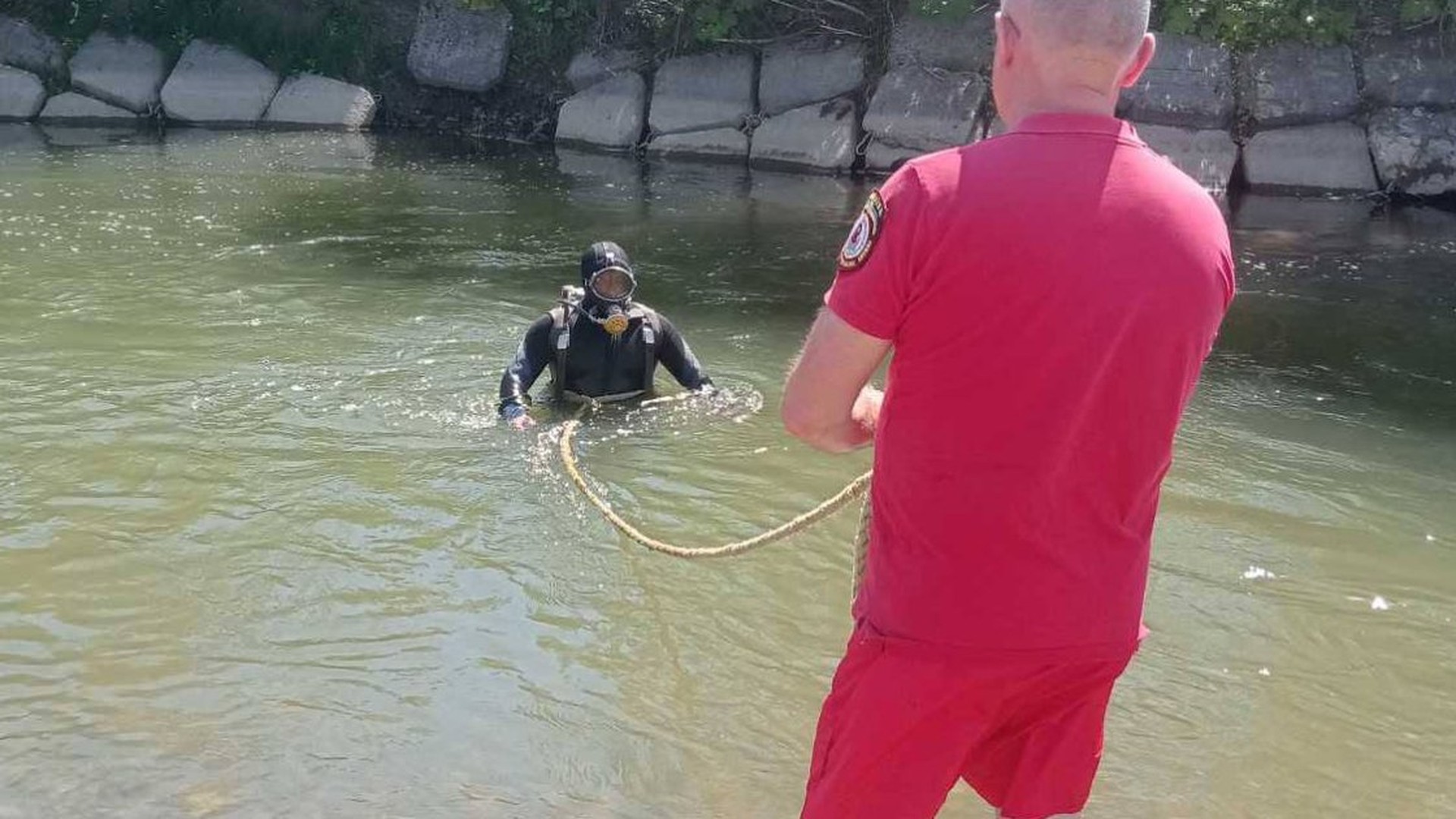 Водолази дістали тіло 24-річного юнака з річки Стрий на Львівщині на глибині понад 3 метри, 28 червня