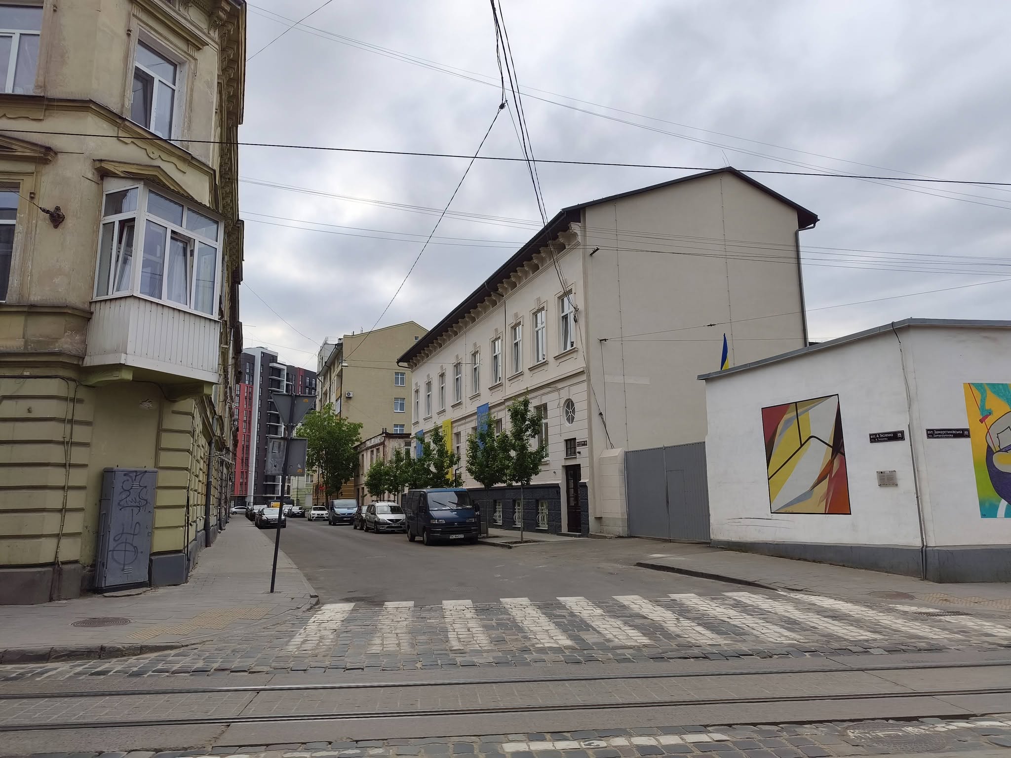 Перехрестя вулиць Замарстинівської та Антоновича у Львові, історична забудова