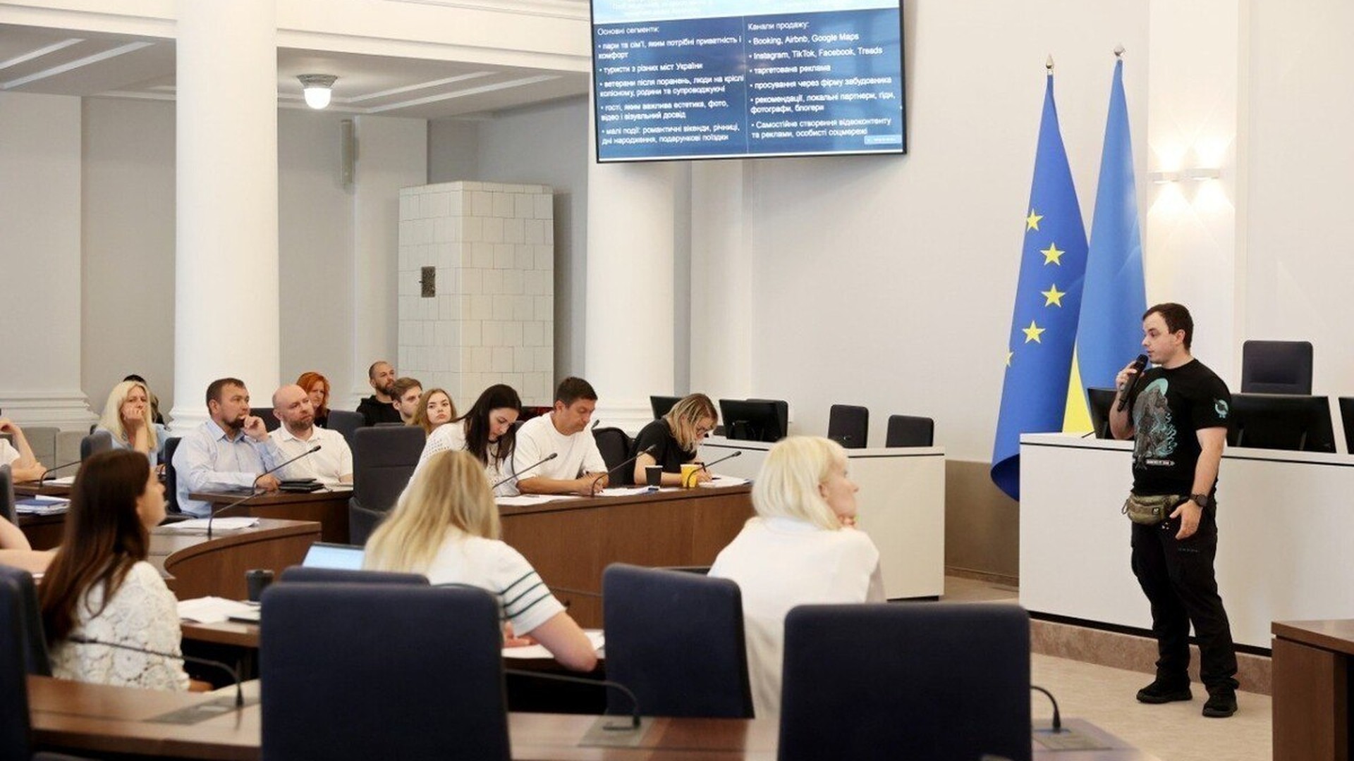 Ветерани та їхні рідні у Львові захищають бізнес-проєкти на конкурсі «Відвага до бізнесу» для отримання грантів до 300 тис. грн