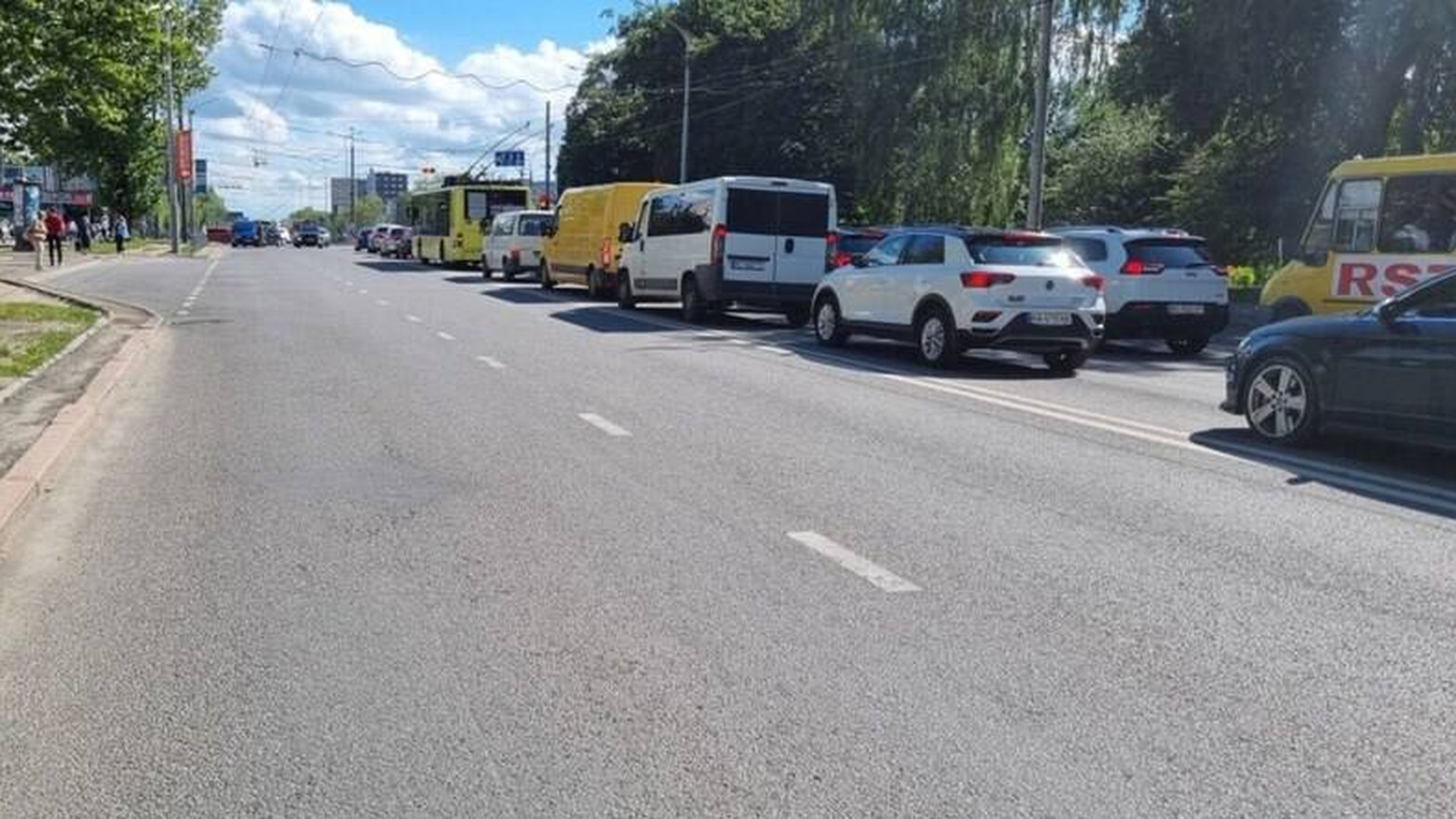 Перехрестя вулиць Стрийської та Рубчака у Львові, де планують розширення дороги та новий пішохідний перехід