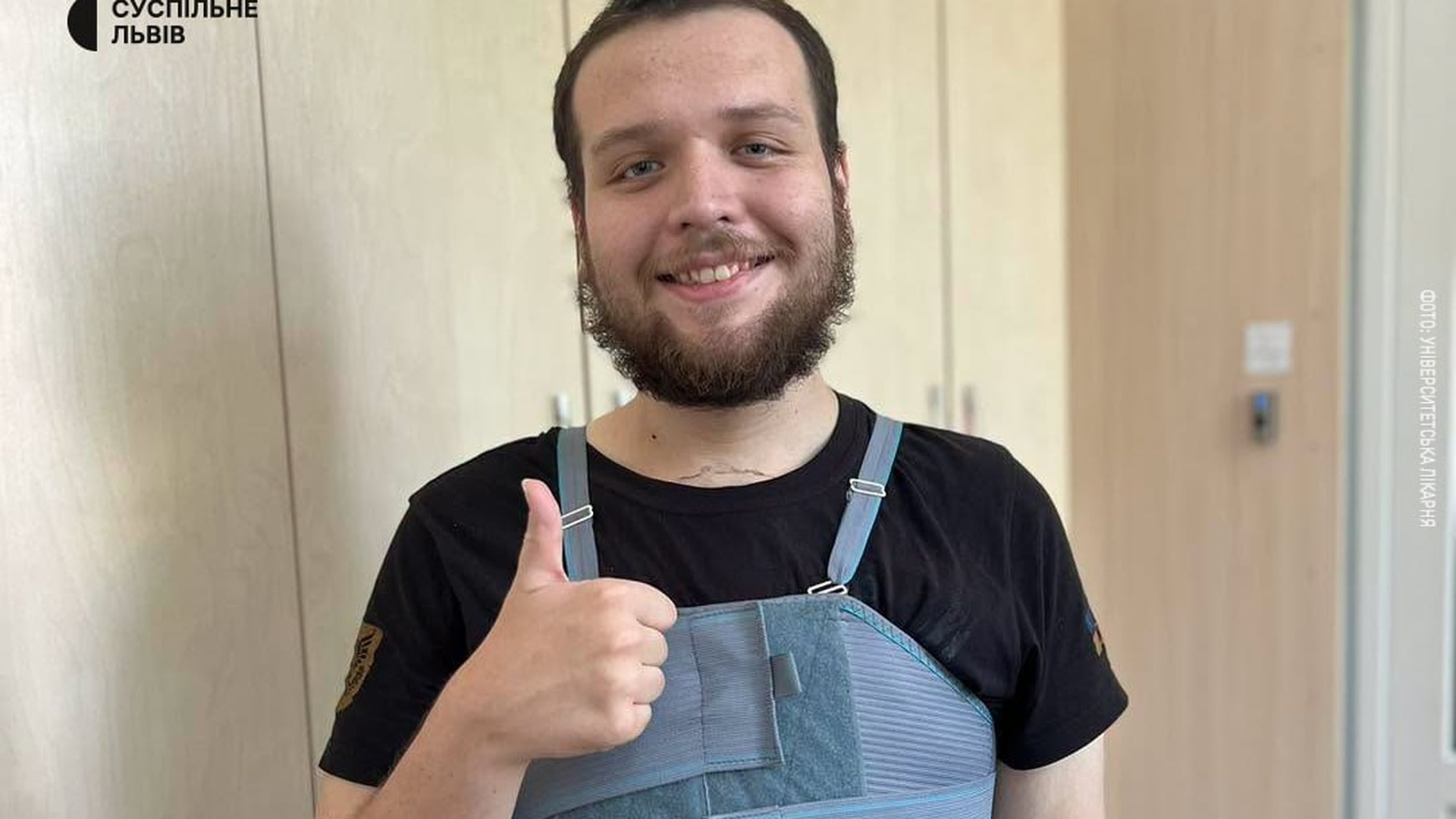 Хірурги Університетської лікарні ЛНМУ у Львові провели операцію американському добровольцю Ендрю із зупинкою кровообігу на 75 хвилин
