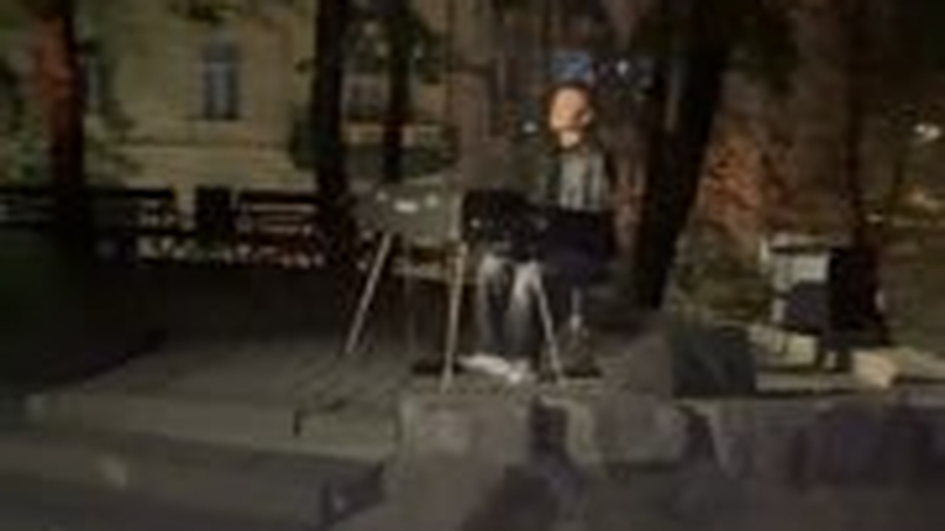 Святослав Вакарчук виступає у парку Івана Франка у Львові під час вшанування пам'яті батька Івана Вакарчука