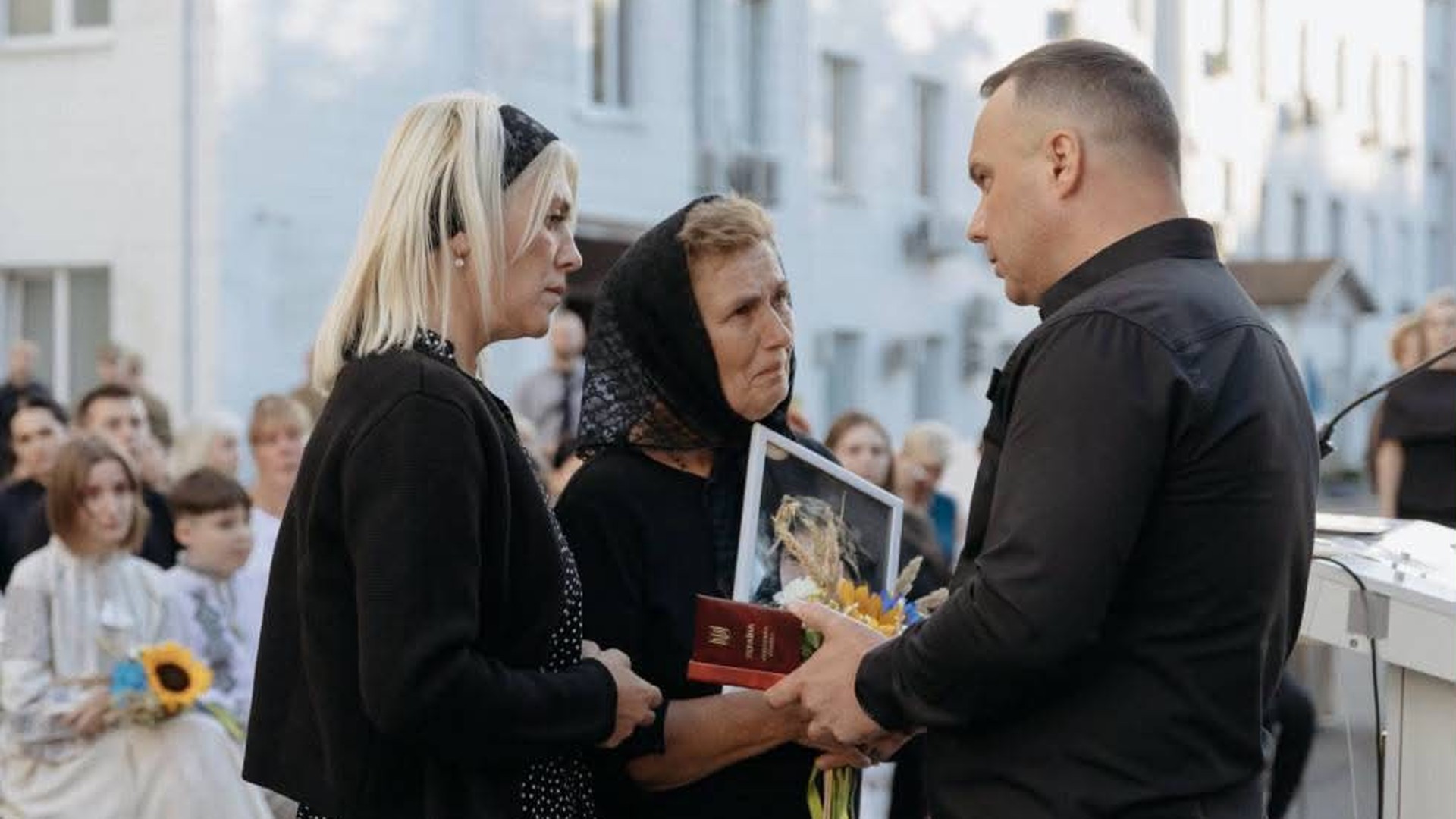 Посмертне нагородження захисника Михайла Штинди з Дрогобича орденом «За мужність» III ступеня у День пам'яті Захисників України