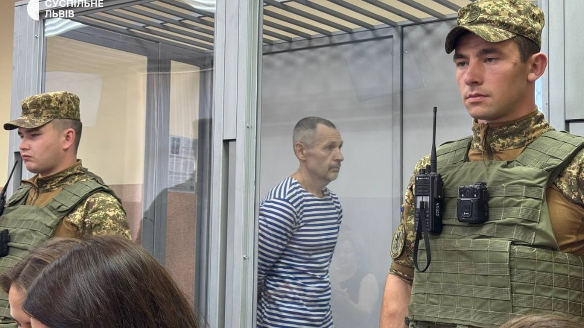 Зал суду у Франківському районному суді Львова, де розглядають справу про вбивство Андрія Парубія — засідання 9 вересня