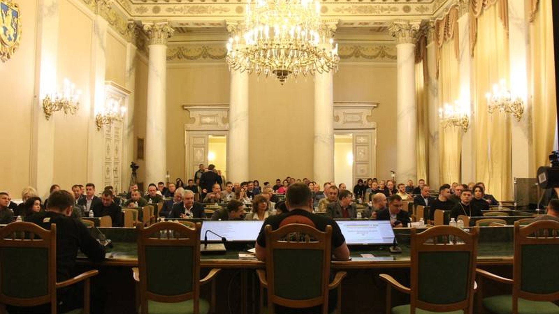 Сесія Львівської обласної ради, де депутати проголосували за реорганізацію 13 соціальних закладів у комунальні некомерційні товариства