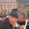Площа біля пам'ятника Шевченку у Львові, де 27 липня затримали чоловіка в балаклаві з ножем під час мітингу