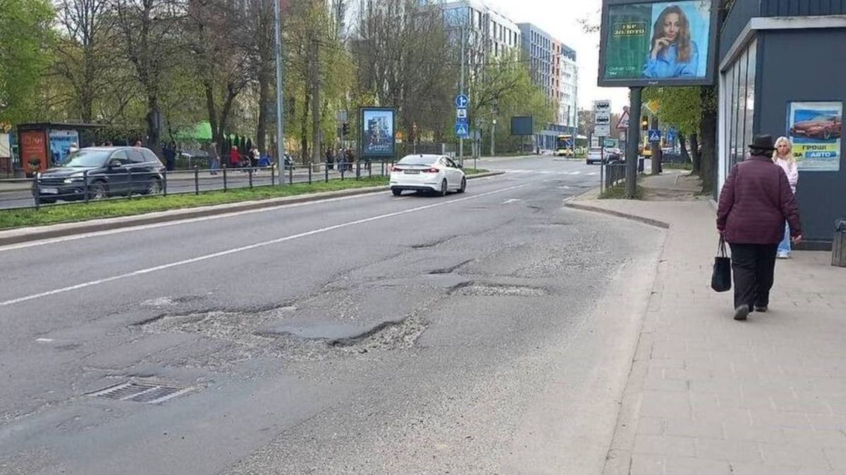 Реверсний рух на проспекті Чорновола у Львові 27–28 червня через ремонт покриття між вулицями Хімічною та Липинського