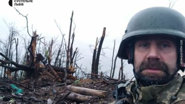 Сержант-менеджер Юрій Мисак, директор театру для дітей та юнацтва у Львові, який мобілізувався до 125 бригади тероборони на початку повномасштабного в