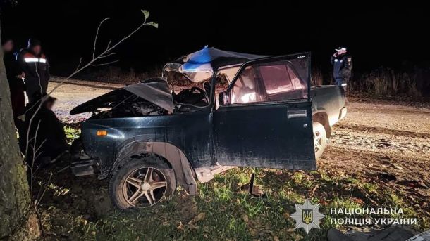 Зруйнований автомобіль після смертельного ДТП на Львівщині, винуватець отримав 5 років ув'язнення