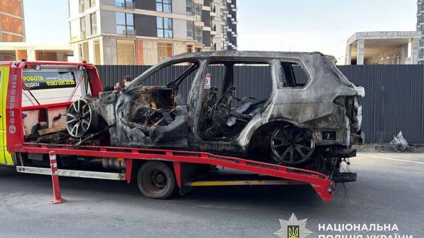 Підпал згоріле авто пожежа кримінал, ілюстративне фото 01