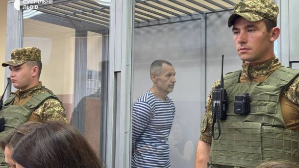 Зал суду у Франківському районному суді Львова, де розглядають справу про вбивство Андрія Парубія — засідання 9 вересня