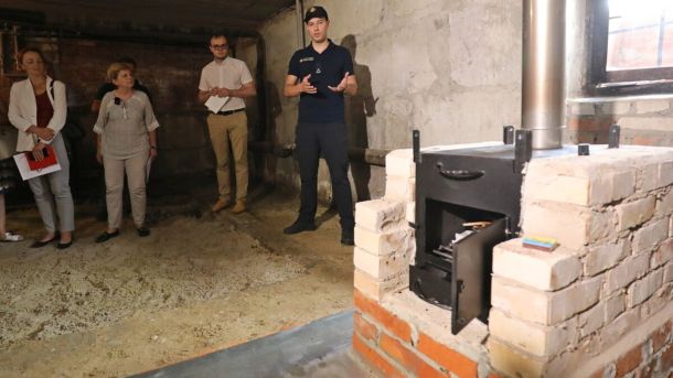 Підвальне приміщення житлового будинку у Львові, яке планують облаштувати як укриття для мешканців за програмою співфінансування